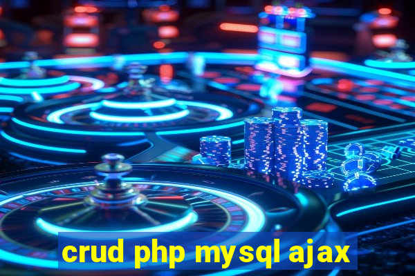 crud php mysql ajax